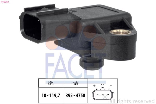 Датчик тиску наддува FACET 103383 - zapix