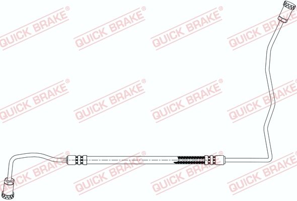 Гальмівні шланги QUICK BRAKE 96022 - zapix