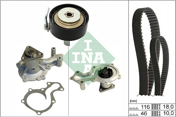 Комплект ременя ГРМ SCHAEFFLER INA 530070130 - zapix