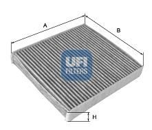 Фільтр салону UFI 5413500 - zapix