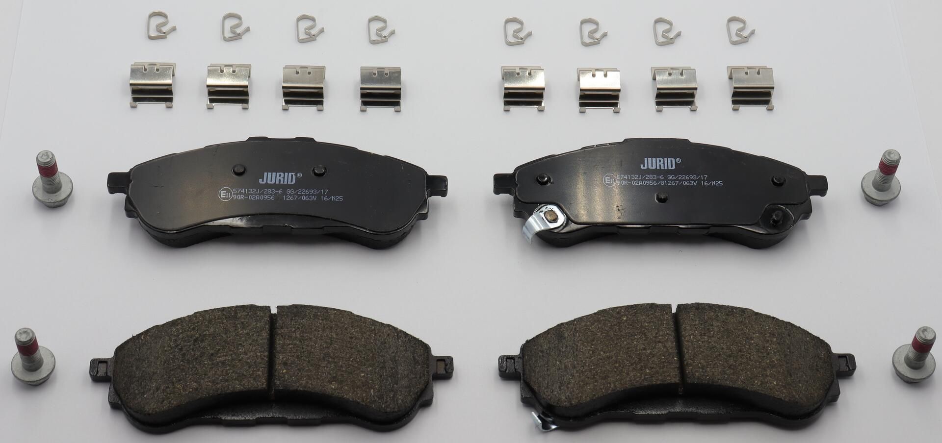 Гальмівні колодки дискові JURID 574132J - zapix