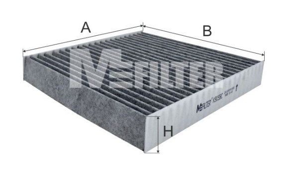 Фільтр салону MFILTER K9159C - zapix