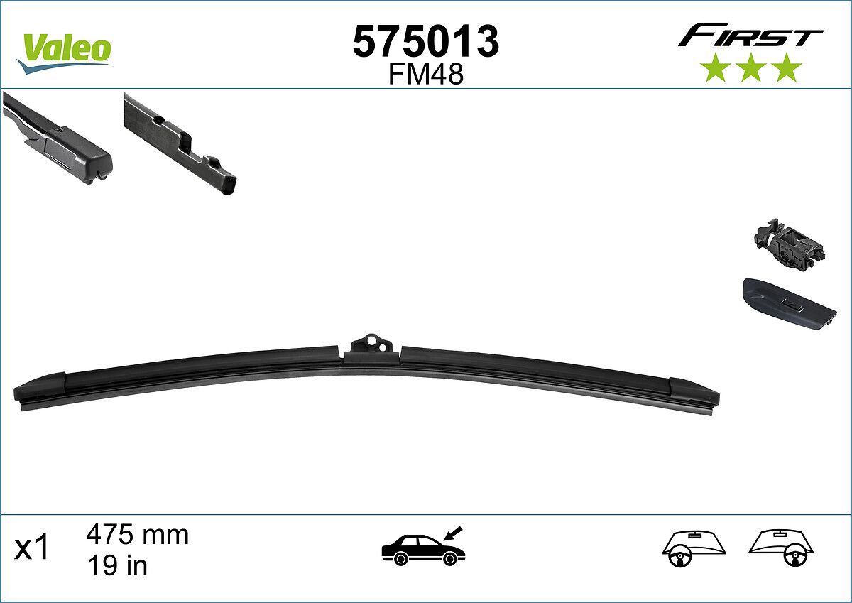 Щітка склоочисника VALEO 575013 - zapix