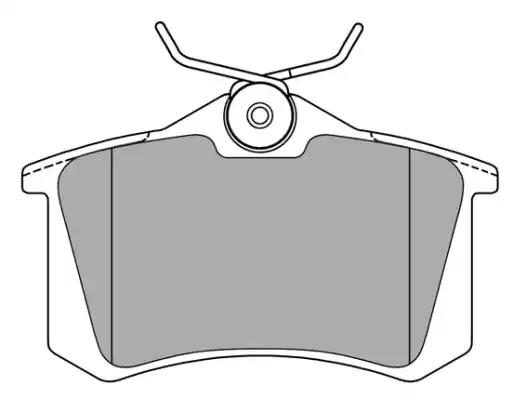 Гальмівні колодки дискові FREMAX FBP0575 - zapix