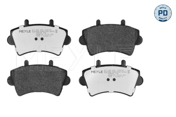 Гальмівні колодки дискові MEYLE 0252361318PD - zapix