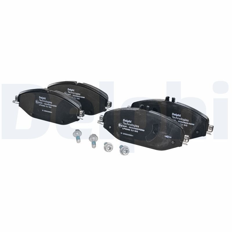 Гальмівні колодки дискові DELPHI LP3282 - zapix