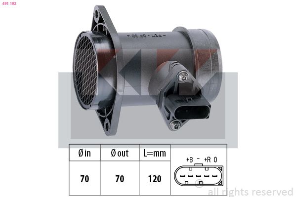 Витратомір повітря KW 491192 - zapix