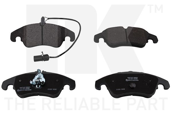 Гальмівні колодки дискові NK 2247107 - zapix