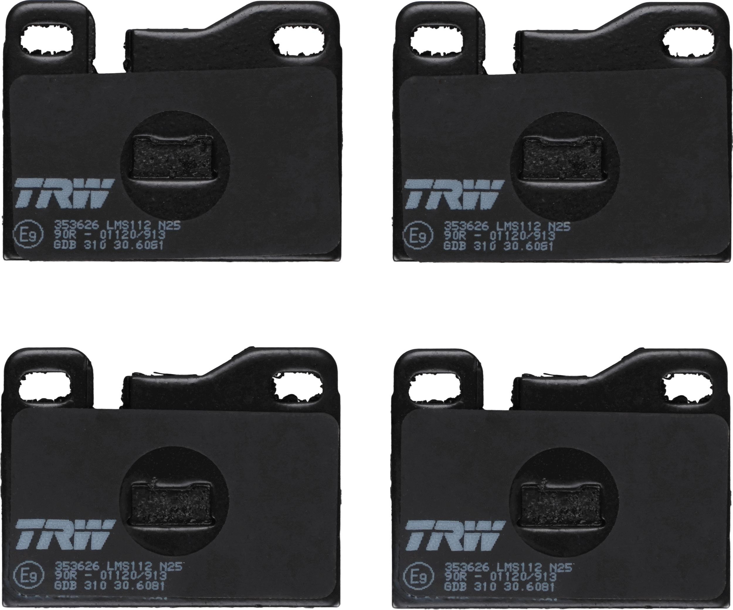 Гальмівні колодки дискові TRW GDB310 - zapix