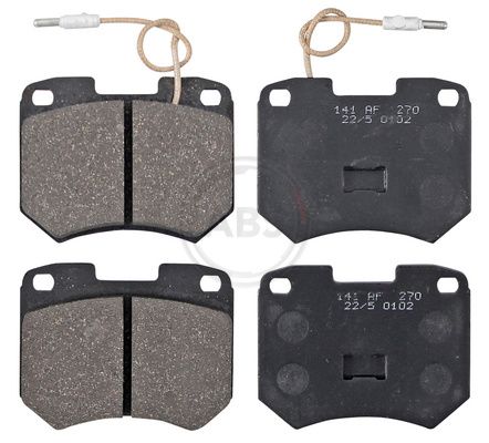 Гальмівні колодки дискові A.B.S. 36137 - zapix