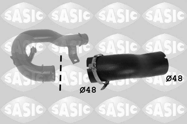 Патрубок інтеркулера SASIC 3336241 - zapix