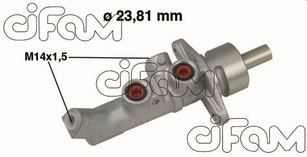 Головний гальмівний циліндр CIFAM 202648 - zapix