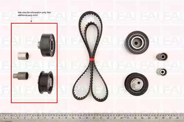 Комплект ременя ГРМ FAI AUTOPARTS TBK146 - zapix