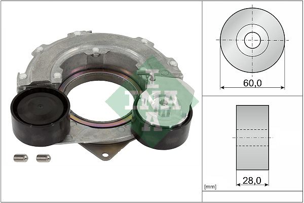 Натяжний пристрій ременя поліклінового SCHAEFFLER INA 534088210 - zapix