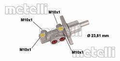 Головний гальмівний циліндр METELLI 050885 - zapix