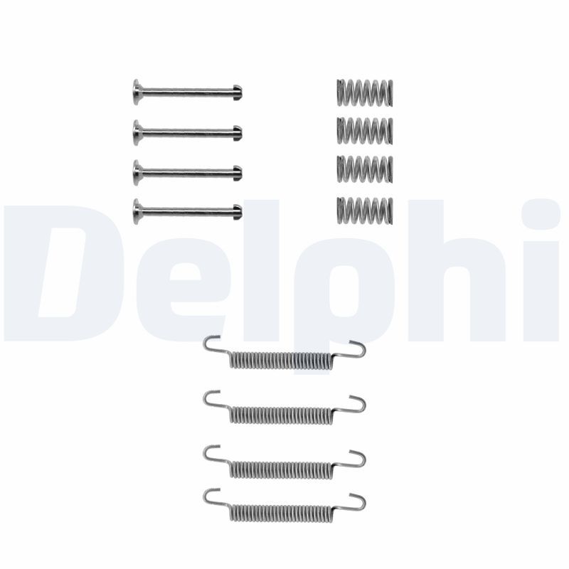 Монтажный комплект барабанных тормозных колодок DELPHI LY1115