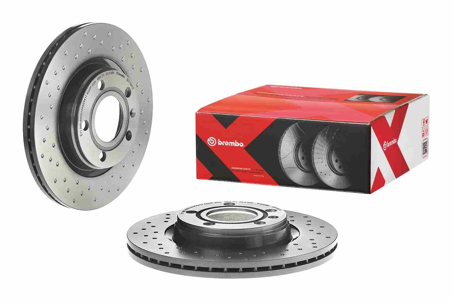 Гальмівний диск BREMBO 0971961X - zapix