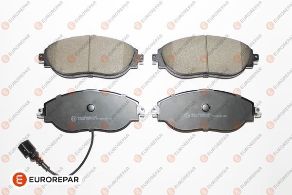 Гальмівні колодки дискові EUROREPAR 1639373480 - zapix