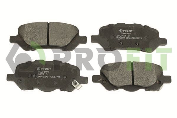 Гальмівні колодки дискові PROFIT 50005077 - zapix