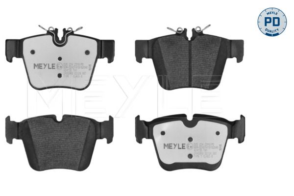 Гальмівні колодки дискові MEYLE 0252242316PD - zapix