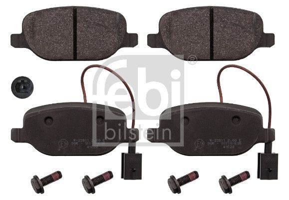 Гальмівні колодки дискові FEBI BILSTEIN 116002 - zapix