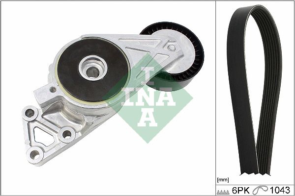 Комплект поліклинових ременів SCHAEFFLER INA 529042910 - zapix