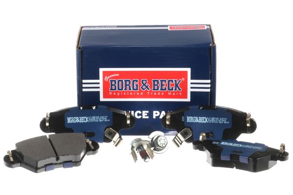 Гальмівні колодки дискові BORG & BECK BBP1687 - zapix