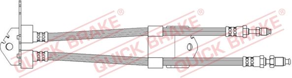 Гальмівні шланги QUICK BRAKE 36700 - zapix