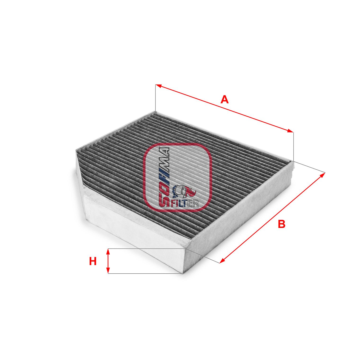 Фільтр салону SOFIMA S4222CA - zapix