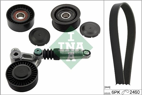 Комплект поліклинових ременів SCHAEFFLER INA 529007510 - zapix