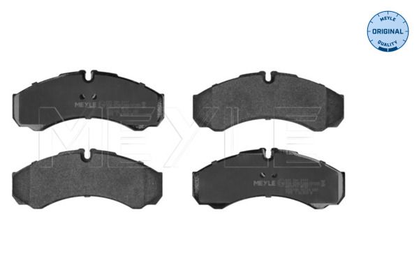 Гальмівні колодки дискові MEYLE 0252912117 - zapix