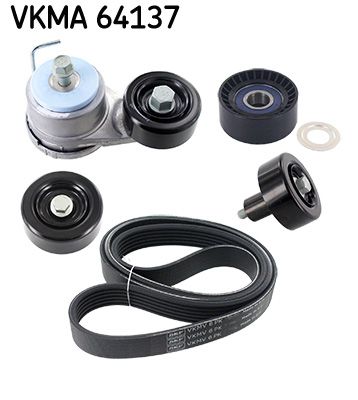 Комплект поліклинових ременів SKF VKMA64137 - zapix