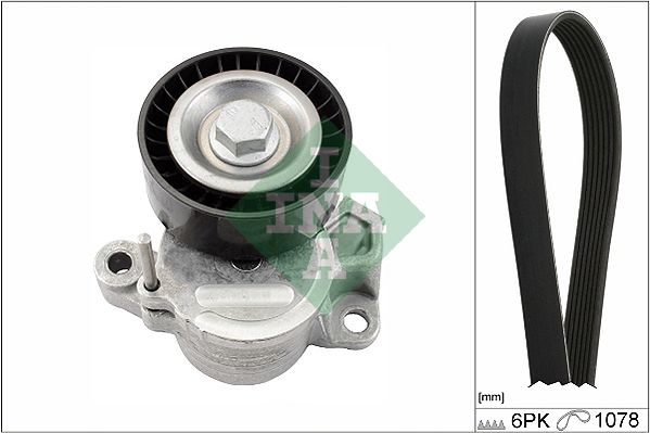 Комплект поліклинових ременів SCHAEFFLER INA 529023510 - zapix