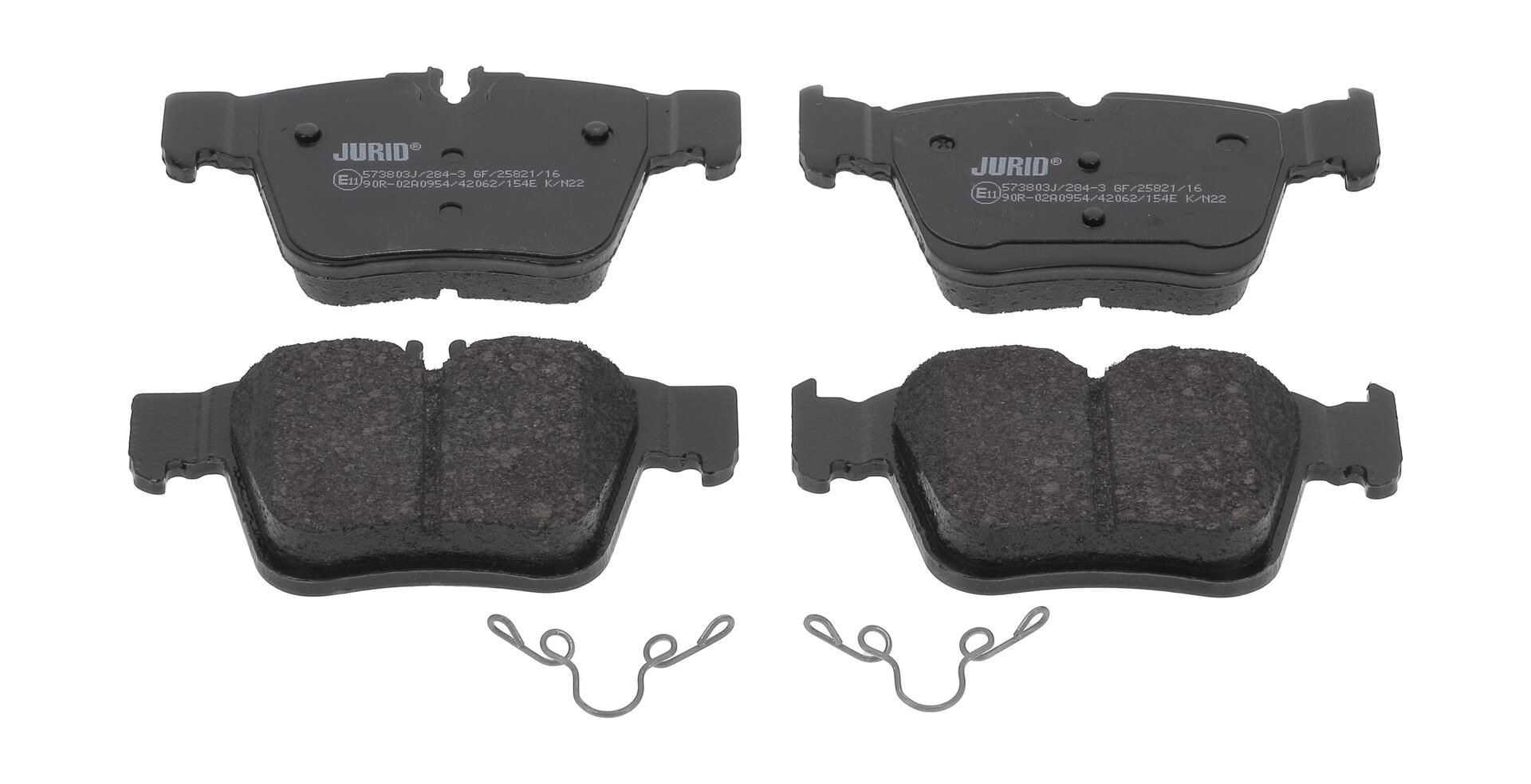 Гальмівні колодки дискові JURID 573803J - zapix