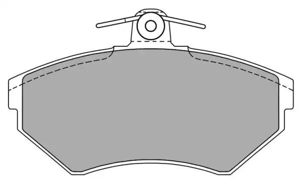 Гальмівні колодки дискові FREMAX FBP1051 - zapix