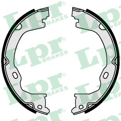 Гальмівні колодки ручника (барабанні) LPR 09550 - zapix