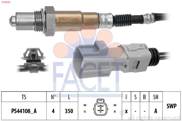 Кисневий датчик FACET 108556 - zapix