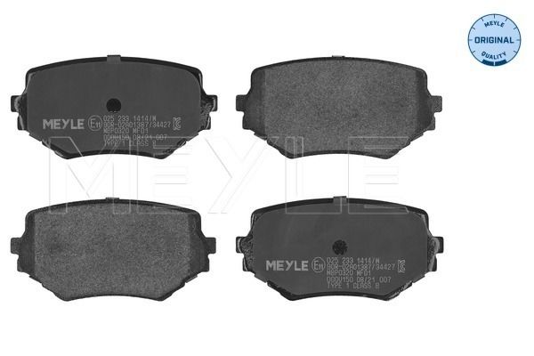 Гальмівні колодки дискові MEYLE 0252331414W - zapix