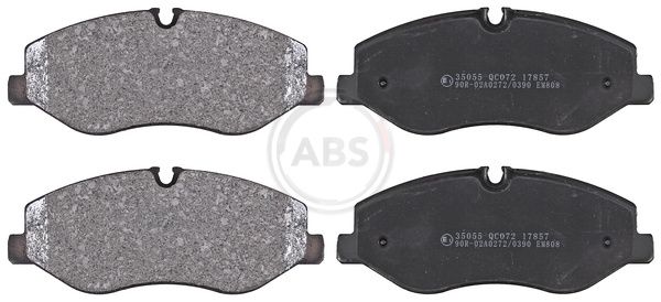 Тормозные колодки дисковые A.B.S. 35055