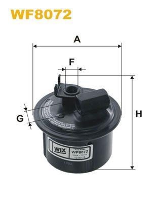 Паливний фільтр WIX FILTERS WF8072 - zapix