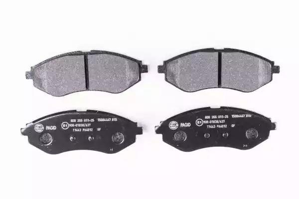 Гальмівні колодки дискові HELLA PAGID 8DB355011251 - zapix