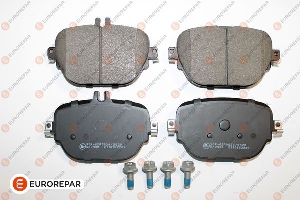 Гальмівні колодки дискові EUROREPAR 1697650480 - zapix