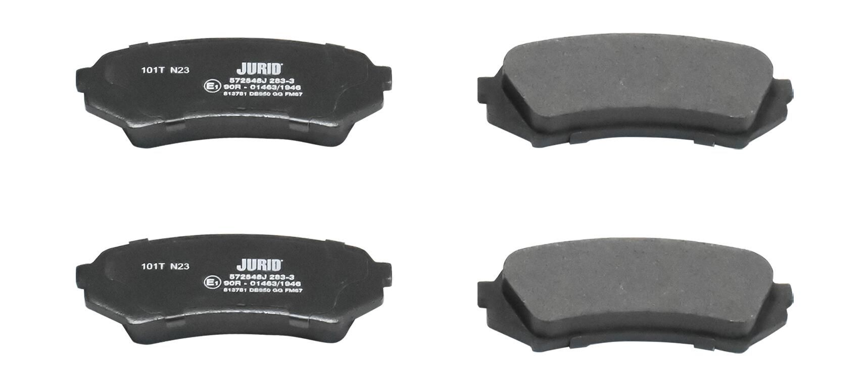 Гальмівні колодки дискові JURID 572548J - zapix