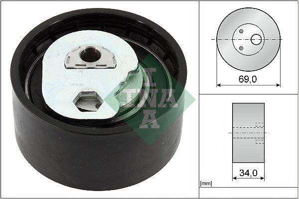 Натяжний ролик ГРМ SCHAEFFLER INA 531094110 - zapix