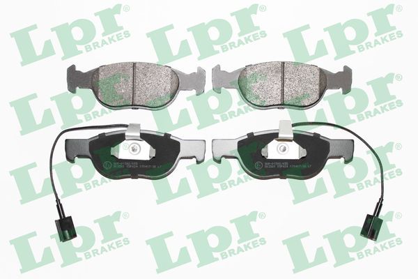 Гальмівні колодки дискові LPR 05P424 - zapix