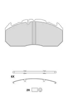 Гальмівні колодки дискові BERAL 2921028004145684 - zapix