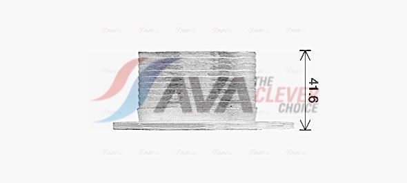 Оливний радіатор двигуна AVA QUALITY COOLING PE3424 - zapix
