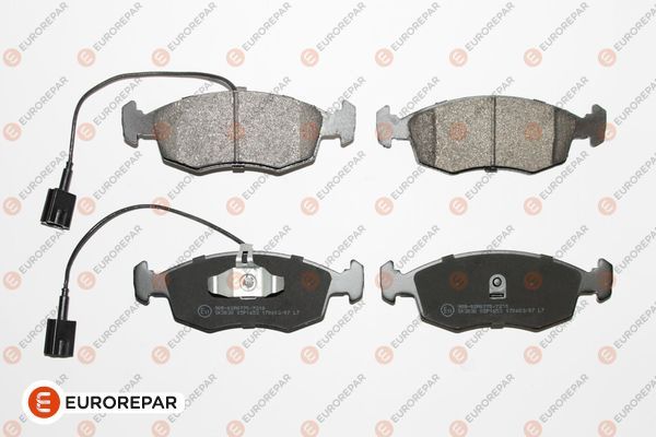 Гальмівні колодки дискові EUROREPAR 1681161780 - zapix