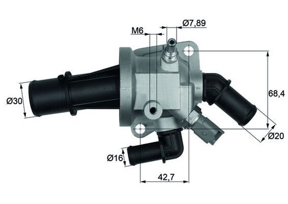 Термостат MAHLE TI16488 - zapix