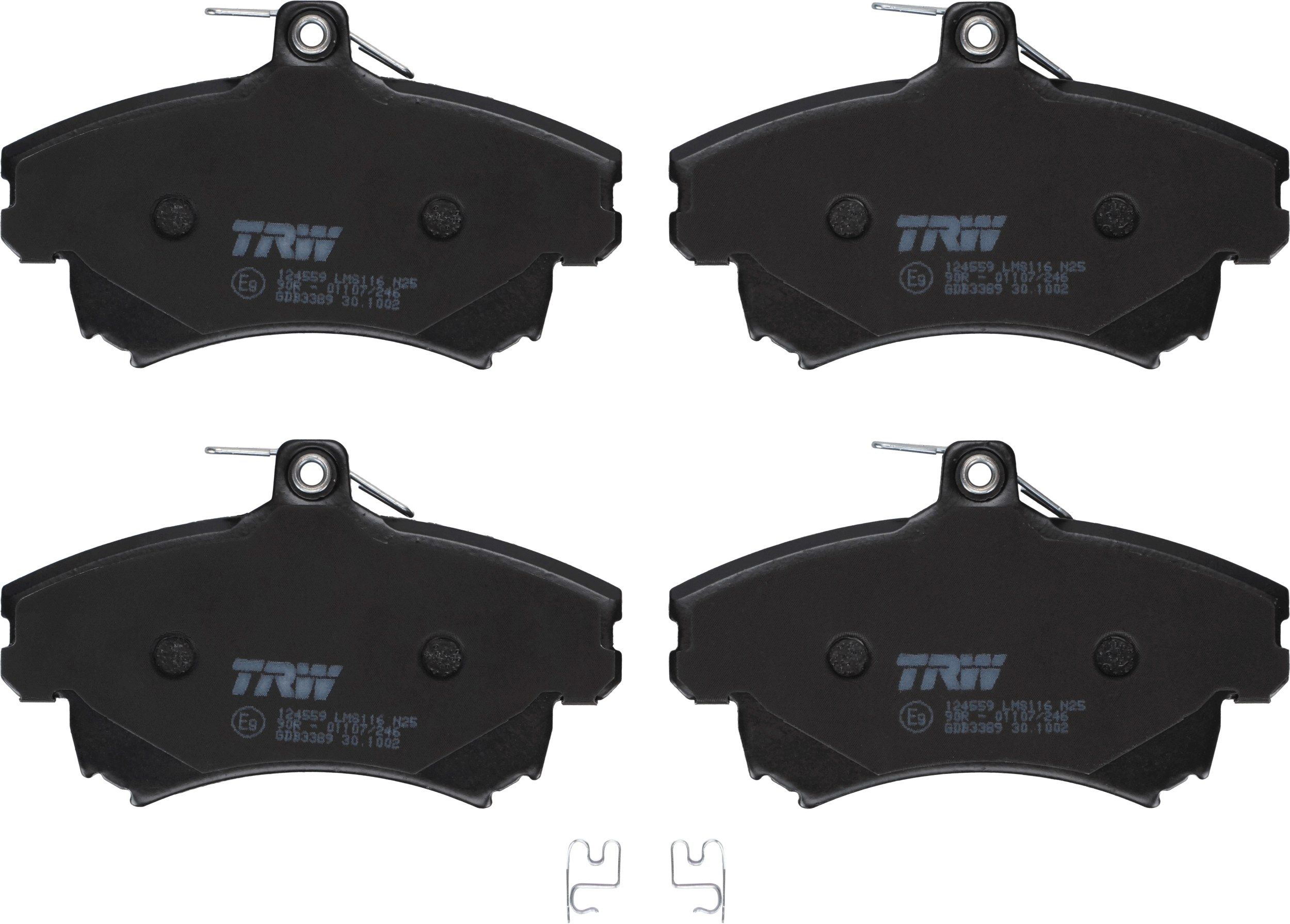 Гальмівні колодки дискові TRW GDB3389 - zapix